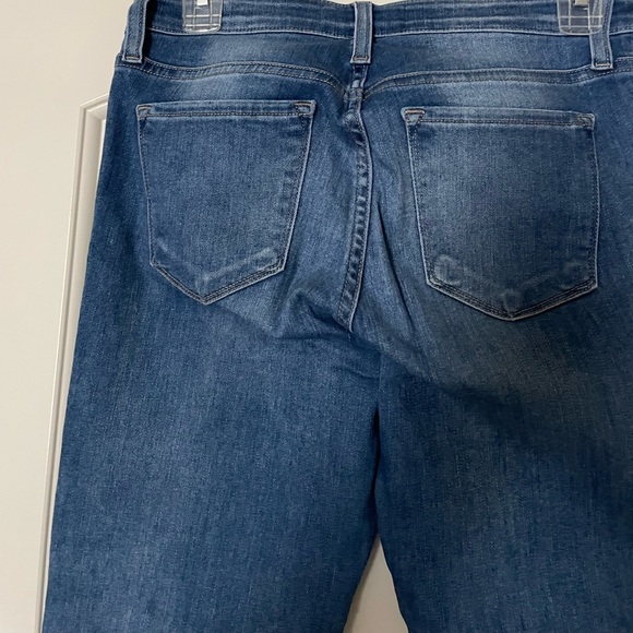 Flying monkey side striped blue ankle skinny jeans size 27 - Picture 8 of 9